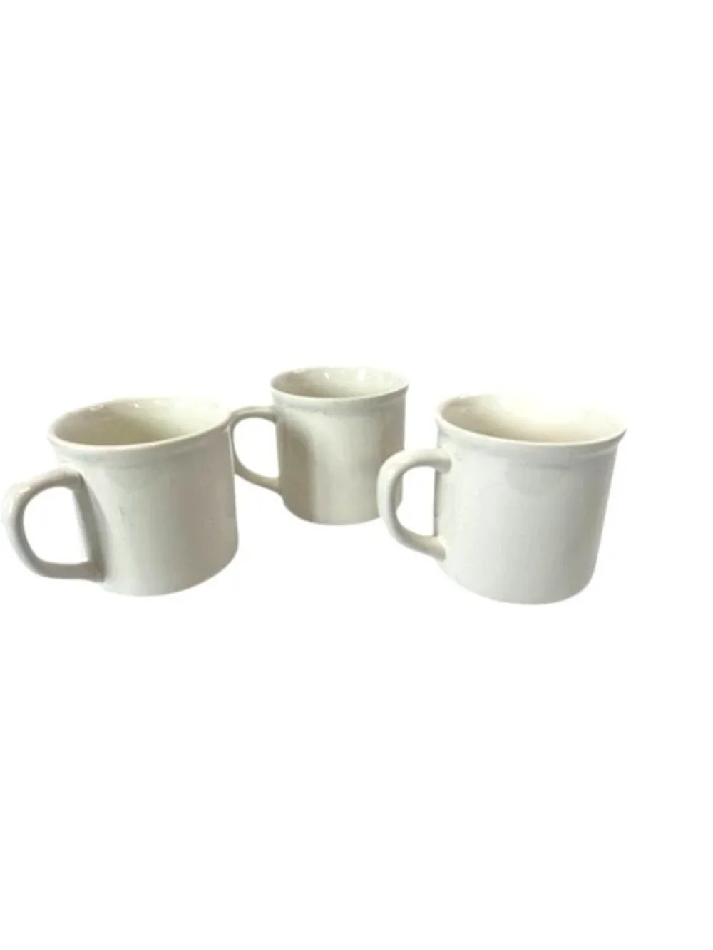 3 POTTERY BARN DENISE FIEDLER WHIMSICAL CAT,FOX & OWL MUGS -A FUN TASTE OF NATUR